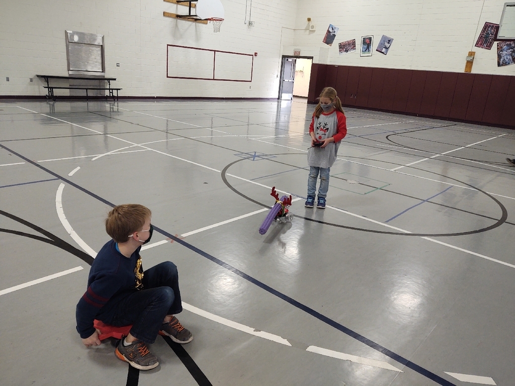 More Reindeer tag fun in the gym today with Mrs. Stanley! 🦌