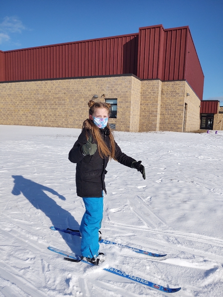 We have had to stay inside due to the cold temps, but we had fun modifying the olympic sport skeleton. We were also able to get outside this afternoon and have fun in the fresh snow! #nordicrocks