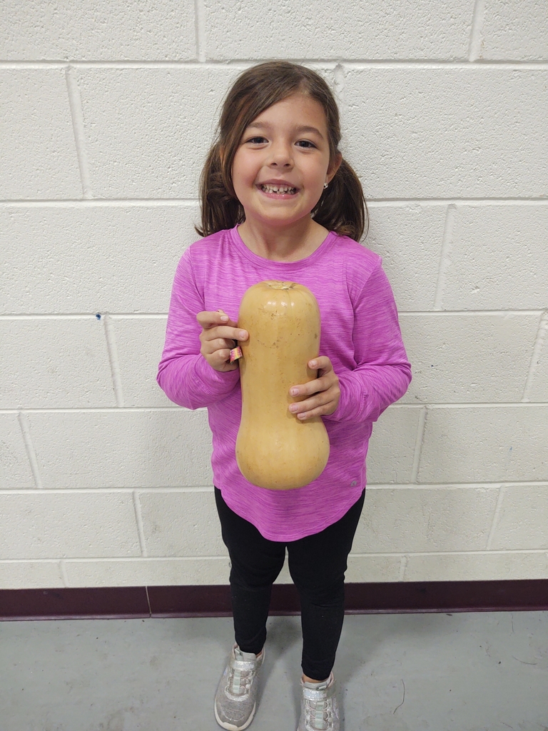 It's been a busy week in elementary PE. We have had pumpkin rolling relays, pumpkin booowling, and learned about eating squash. Thank you to Ms. Amanda for preparing squash for us to try at lunch today! 