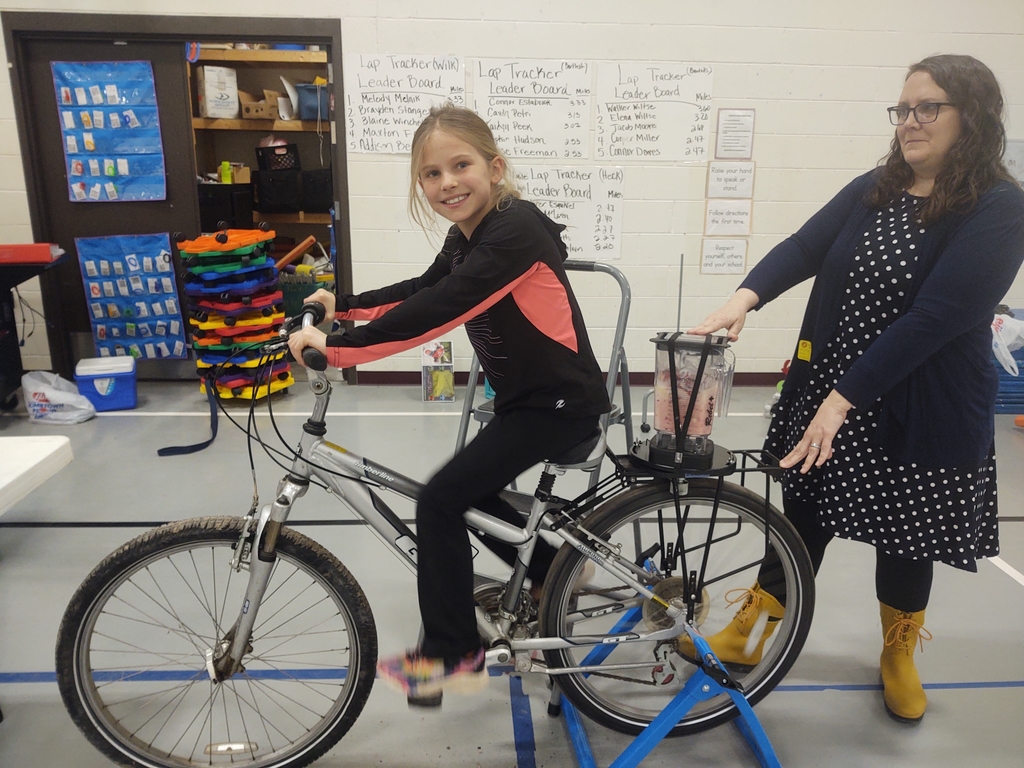 We had an amazing day in elementary PE! Students made blender bike smoothies and played reindeer tag! 🚲 🦌