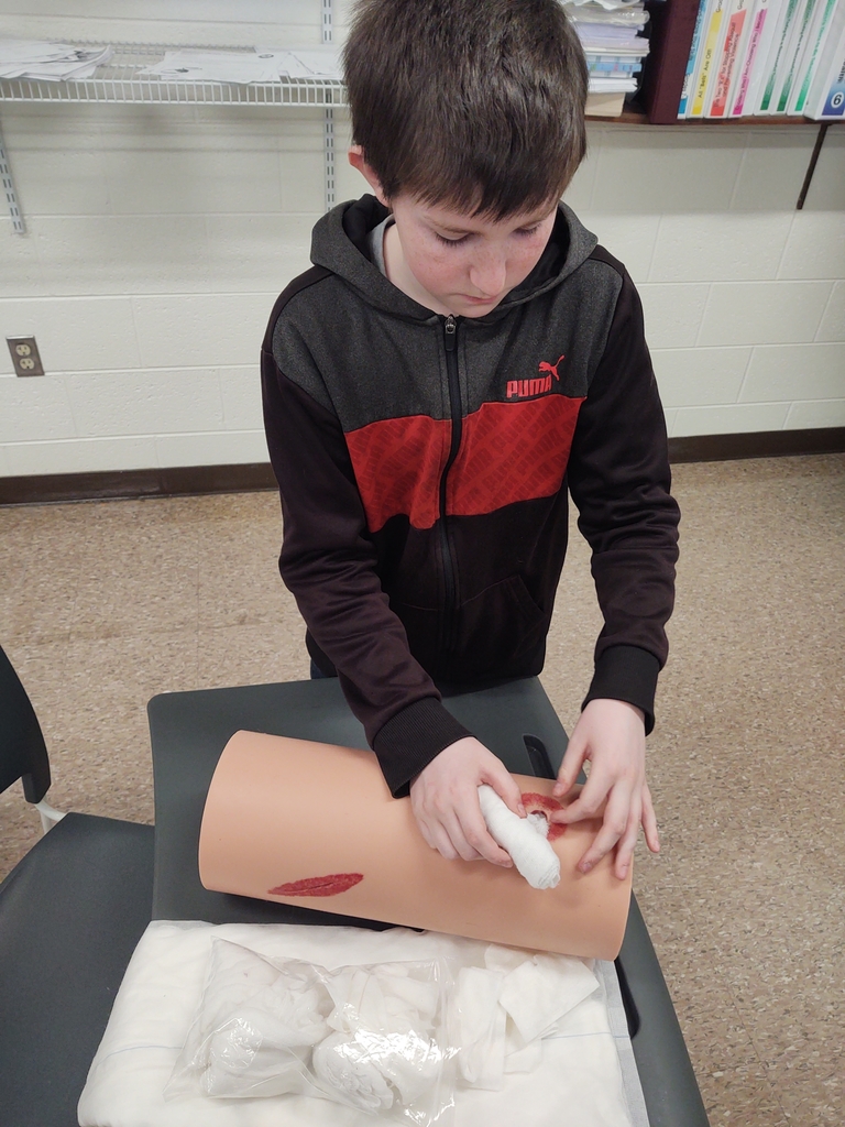 Thank you Ascension Standish Hospital for providing the materials for our "Stop the Bleed" and CPR training in 7th grade health!
